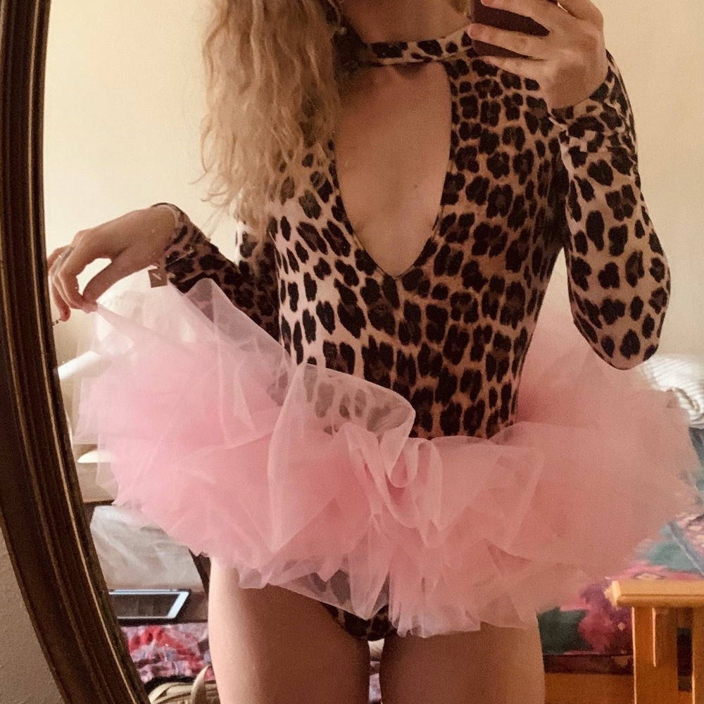 Super Cute Leopard Body Suit